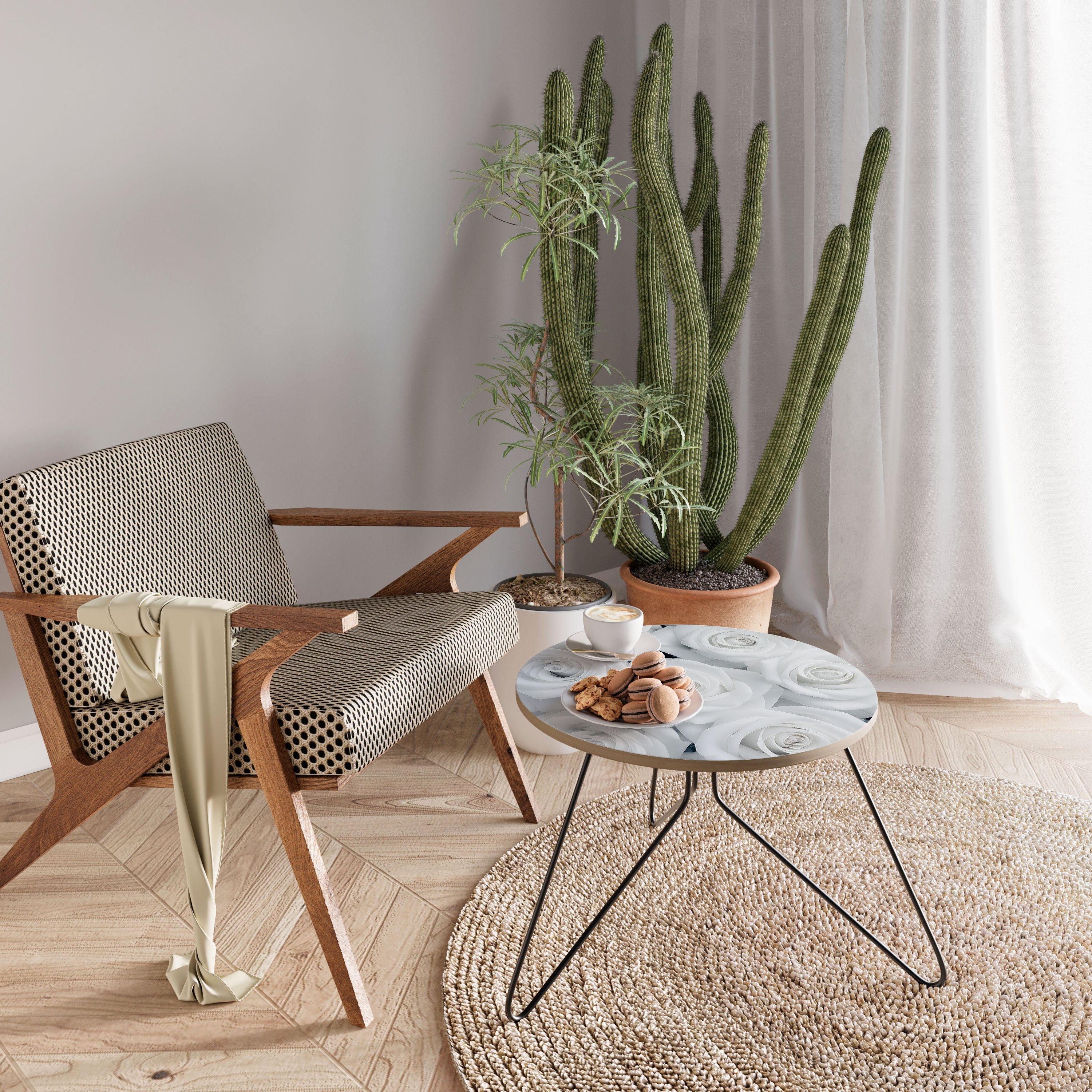 ELEGANCE IN WHITE Coffee Table 60