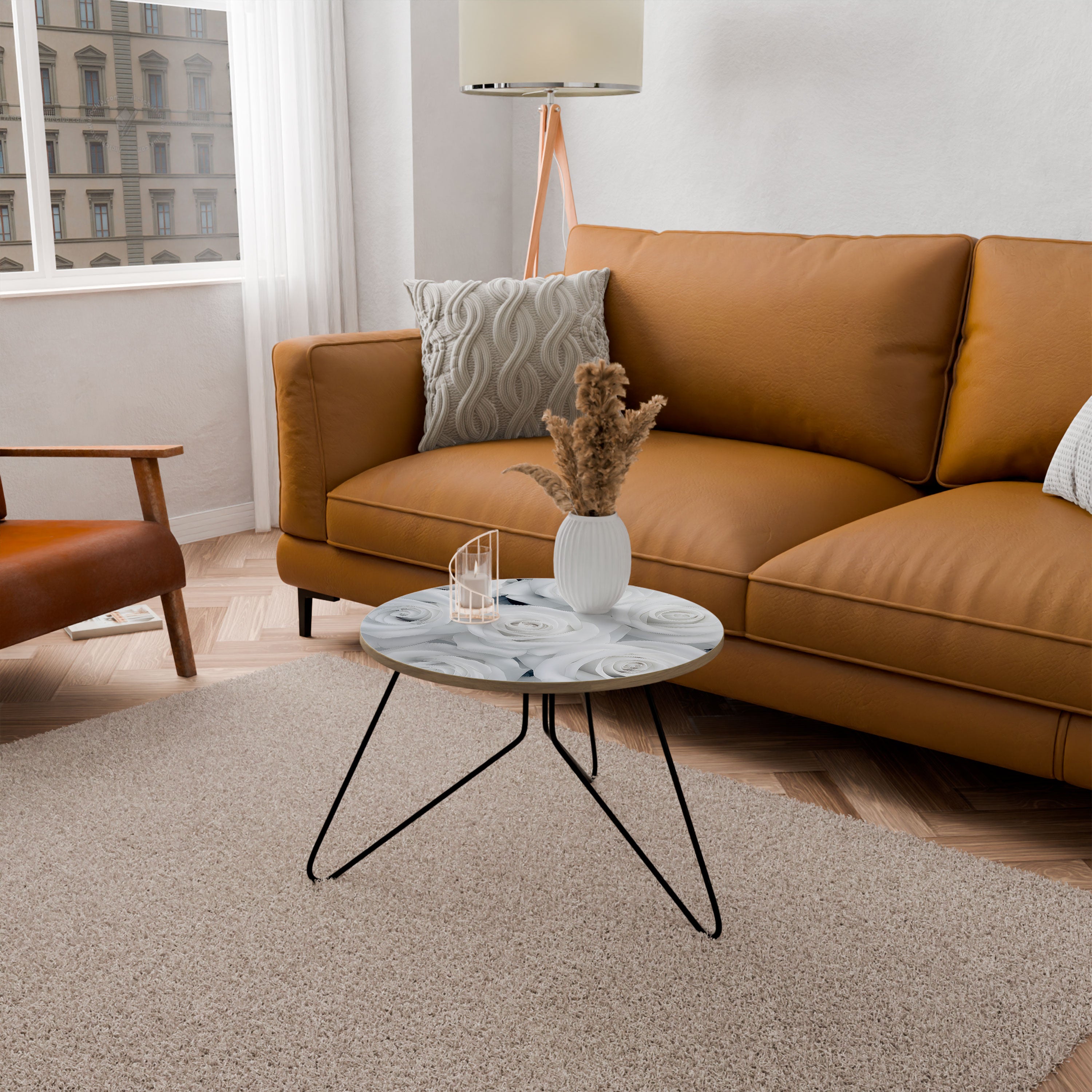 ELEGANCE IN WHITE Coffee Table 60