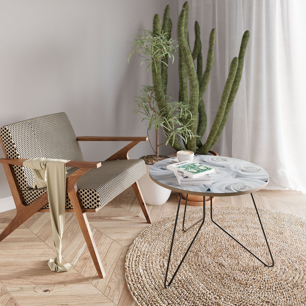 ELEGANCIA EN BLANCO Mesa de centro 69