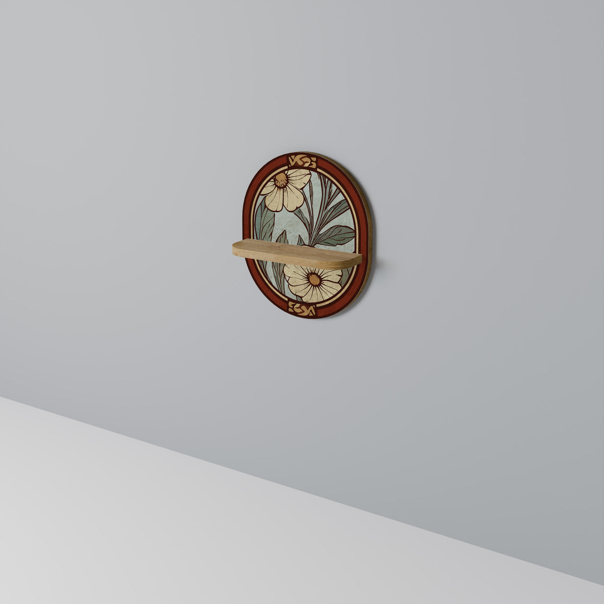 HERITAGE BLOSSOM Art Shelf