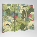 SUCCULENTS KALEIDOSCOPE Decorative 6-Panel Room Divider
