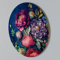 BLOOMING ELEGANCE Arte de pared redondo