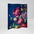 BLOOMING ELEGANCE Biombo de 4 paneles