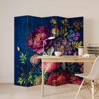 BLOOMING ELEGANCE 5-Panel Room Divider
