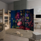 BLOOMING ELEGANCE Biombo de 6 paneles