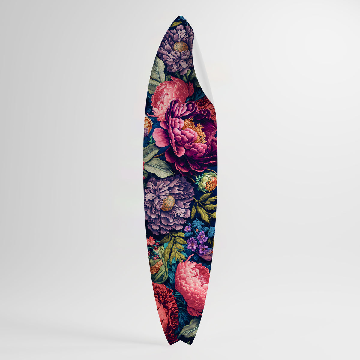 BLOOMING ELEGANCE Vinilo decorativo de tabla de surf