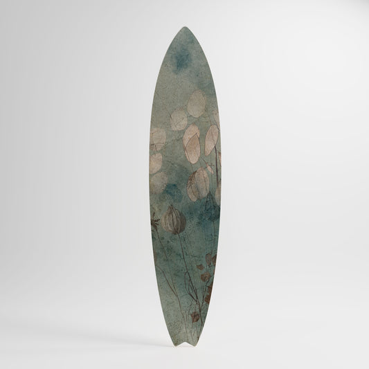 NIGHT LADY Panel decorativo de tabla de surf