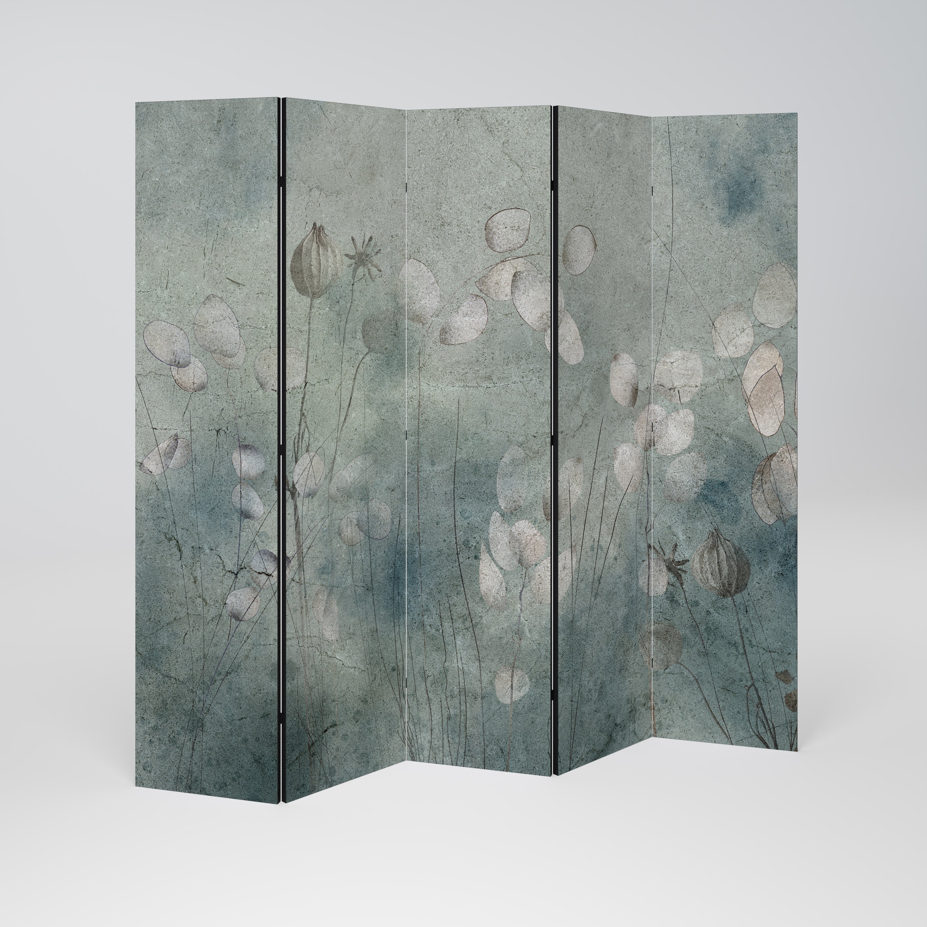 Biombo decorativo de 5 paneles NIGHT LADY