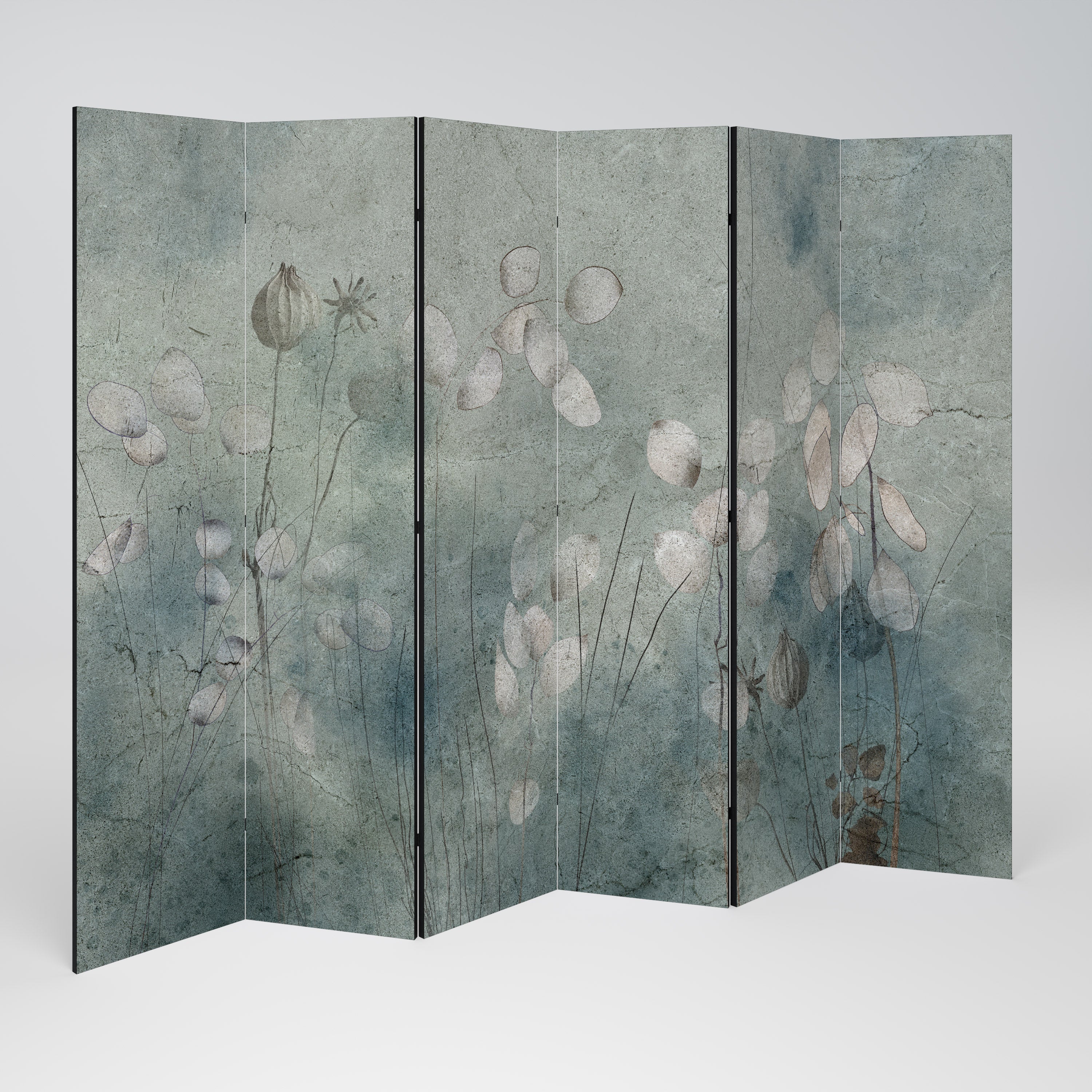 Biombo decorativo NIGHT LADY de 6 paneles
