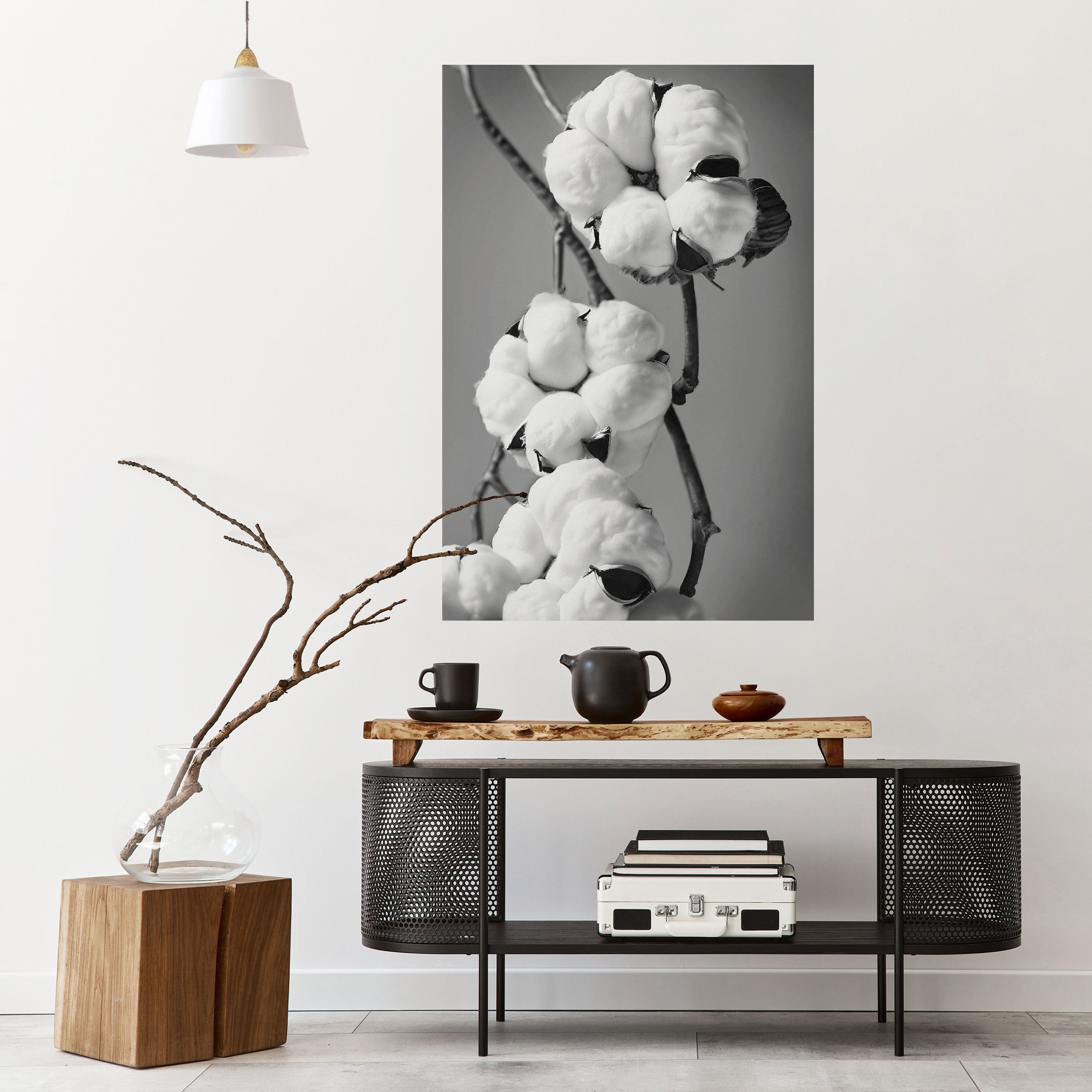 COTTON DREAMSCAPE Peel and Stick Vertical Poster