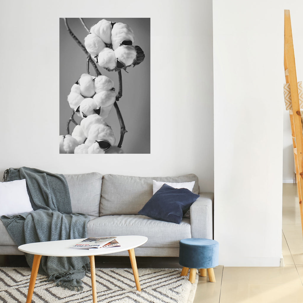 COTTON DREAMSCAPE Peel and Stick Vertical Poster
