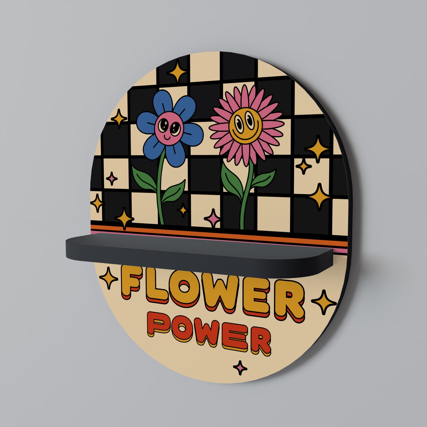 FLOWER POWER Estante Artístico