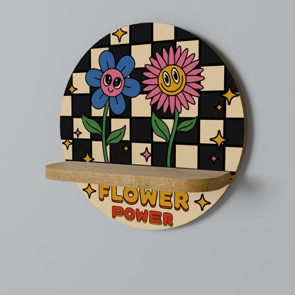 FLOWER POWER Estante Artístico