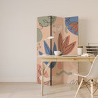 PASTEL DESTINY Biombo de 3 paneles