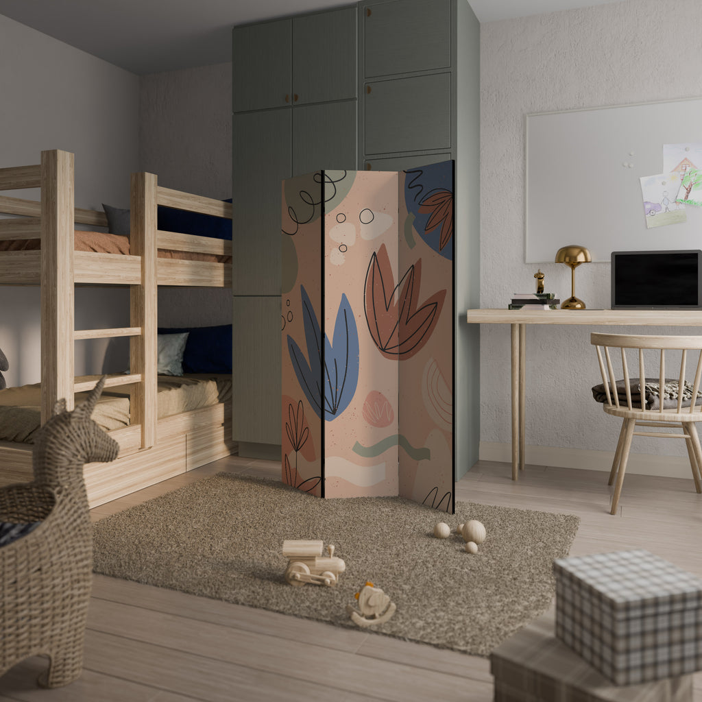 PASTEL DESTINY Biombo de 3 paneles