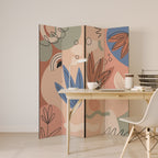 PASTEL DESTINY Biombo de 4 paneles