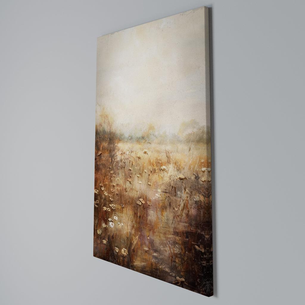 TRANQUIL FIELD Cuadro en lienzo vertical