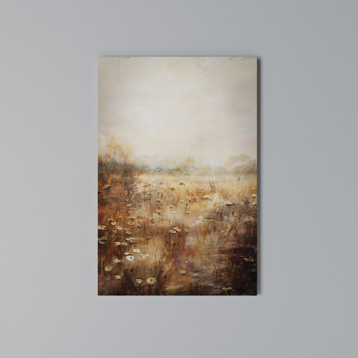 TRANQUIL FIELD Cuadro en lienzo vertical