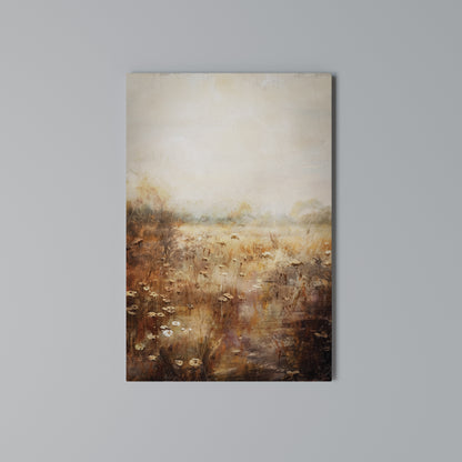 TRANQUIL FIELD Cuadro en lienzo vertical