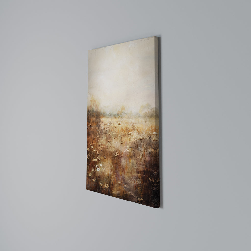 TRANQUIL FIELD Cuadro en lienzo vertical
