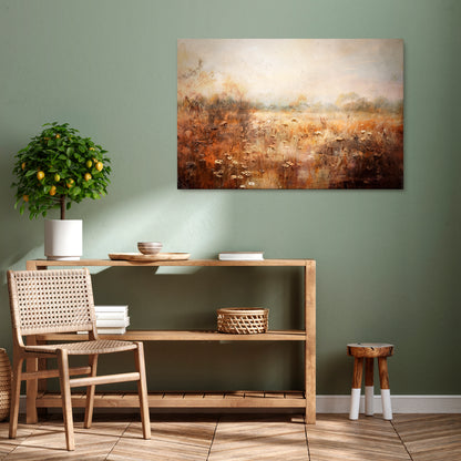 TRANQUIL FIELD Cuadro en lienzo horizontal