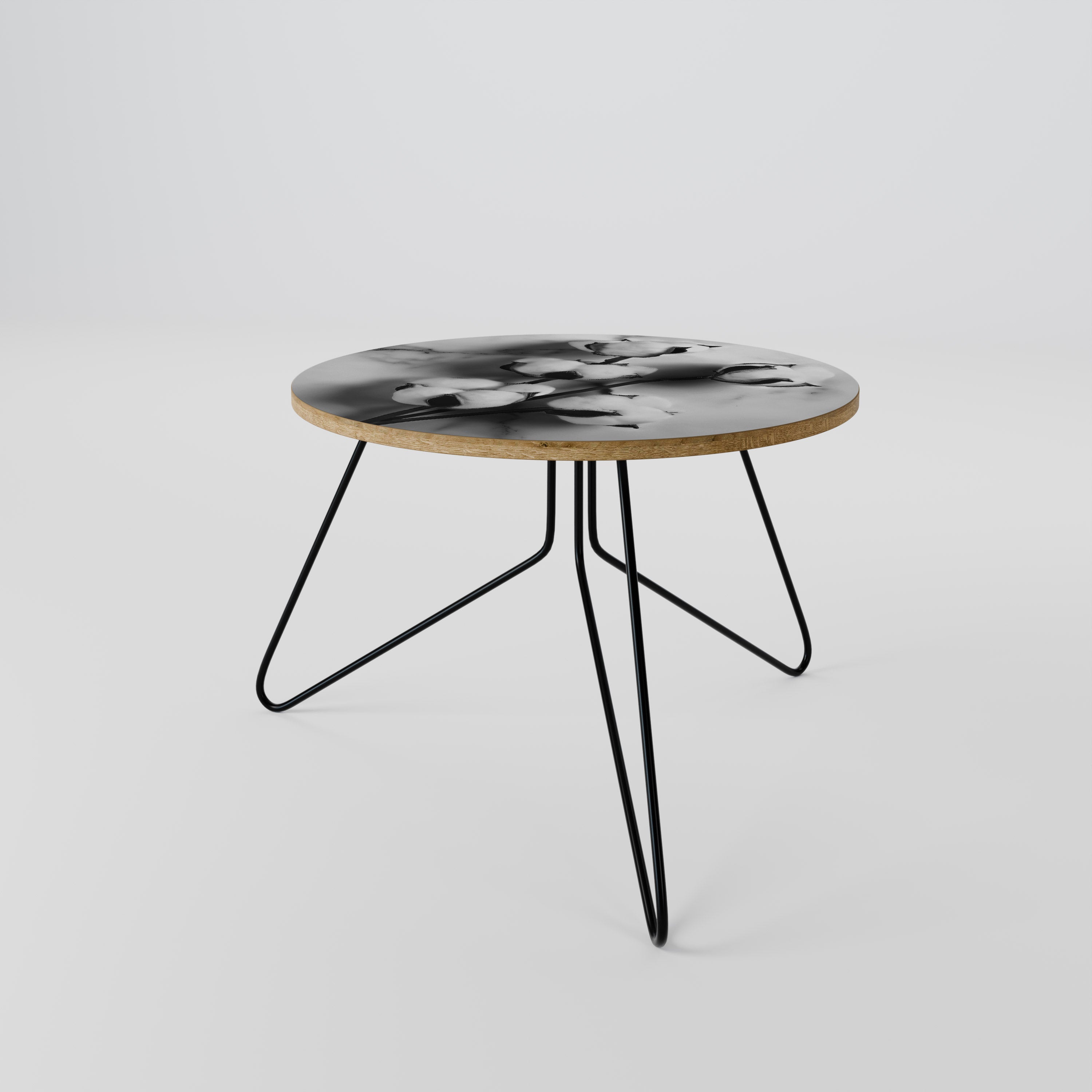 MONOCHROME COTTON DREAMS Coffee Table 60