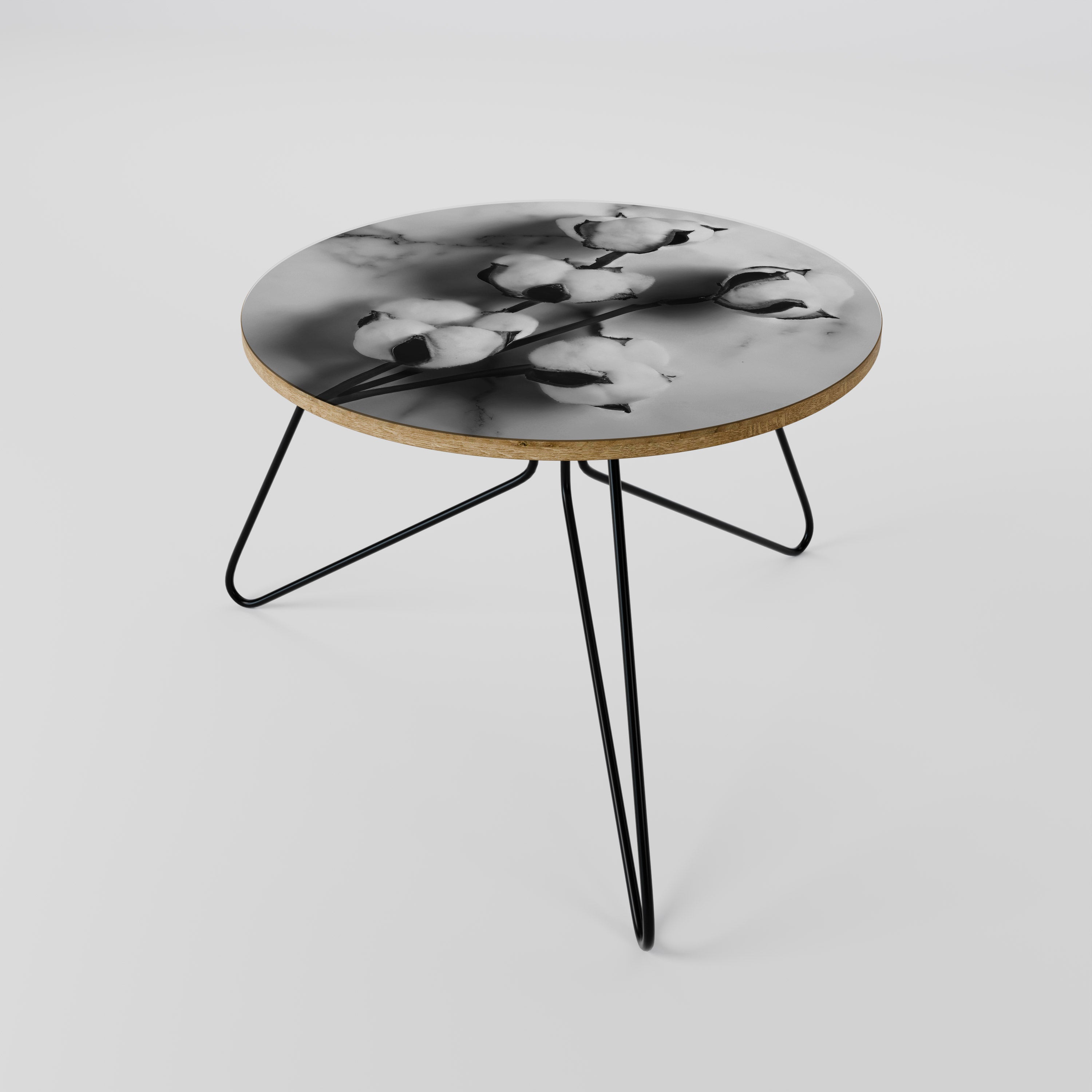 MONOCHROME COTTON DREAMS Coffee Table 60