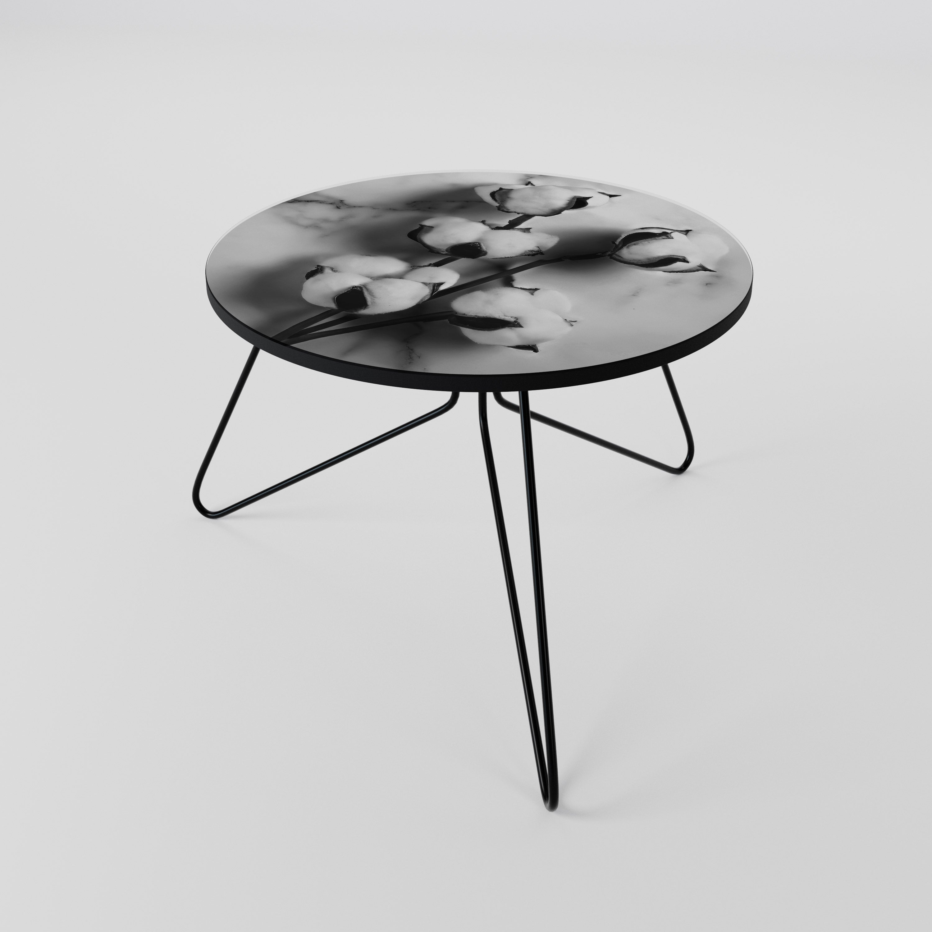 MONOCHROME COTTON DREAMS Coffee Table 60