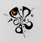 SWIRLING NATURE Mesa de Centro Ø60