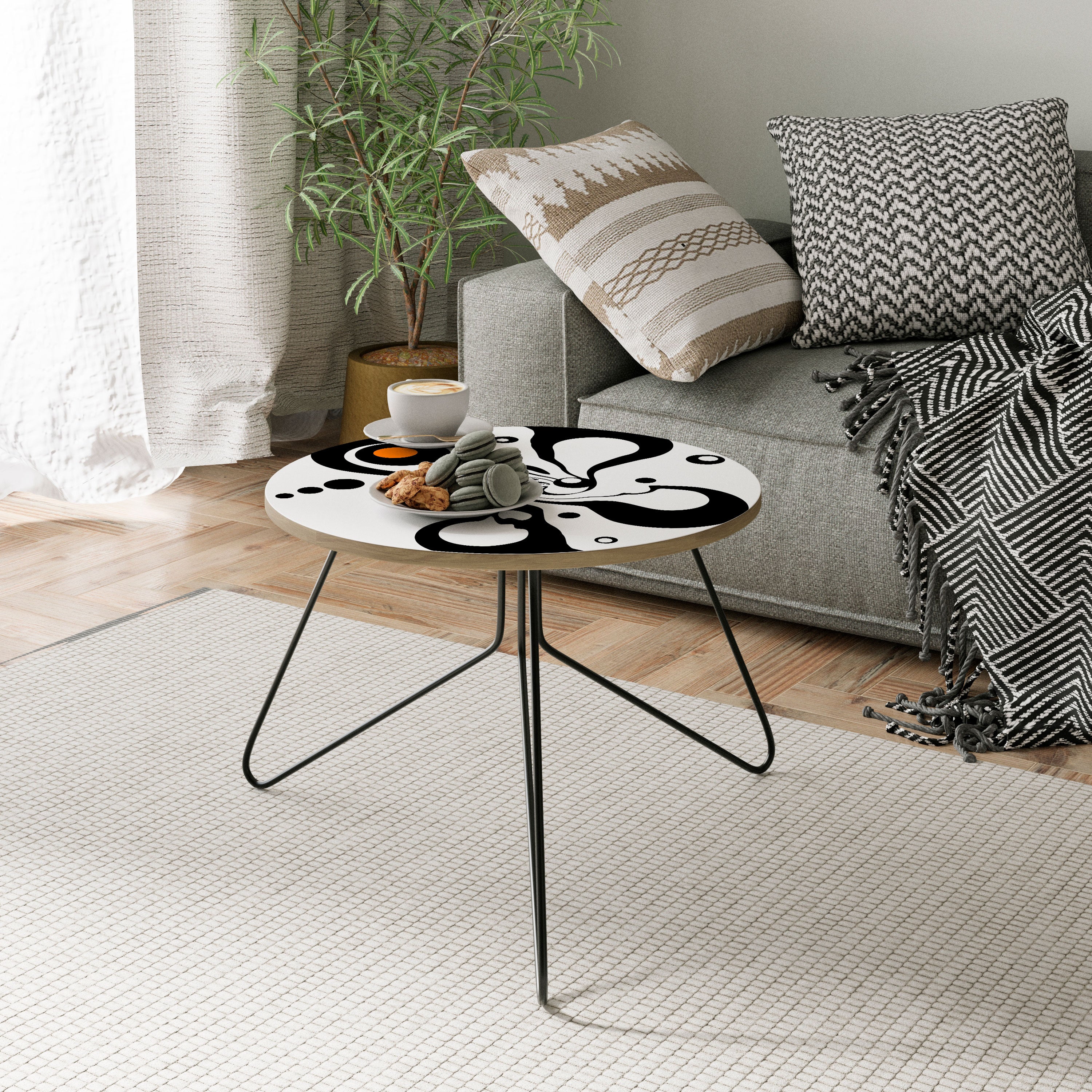 SWIRLING NATURE Coffee Table 60