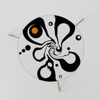 SWIRLING NATURE Mesa de Centro Ø60