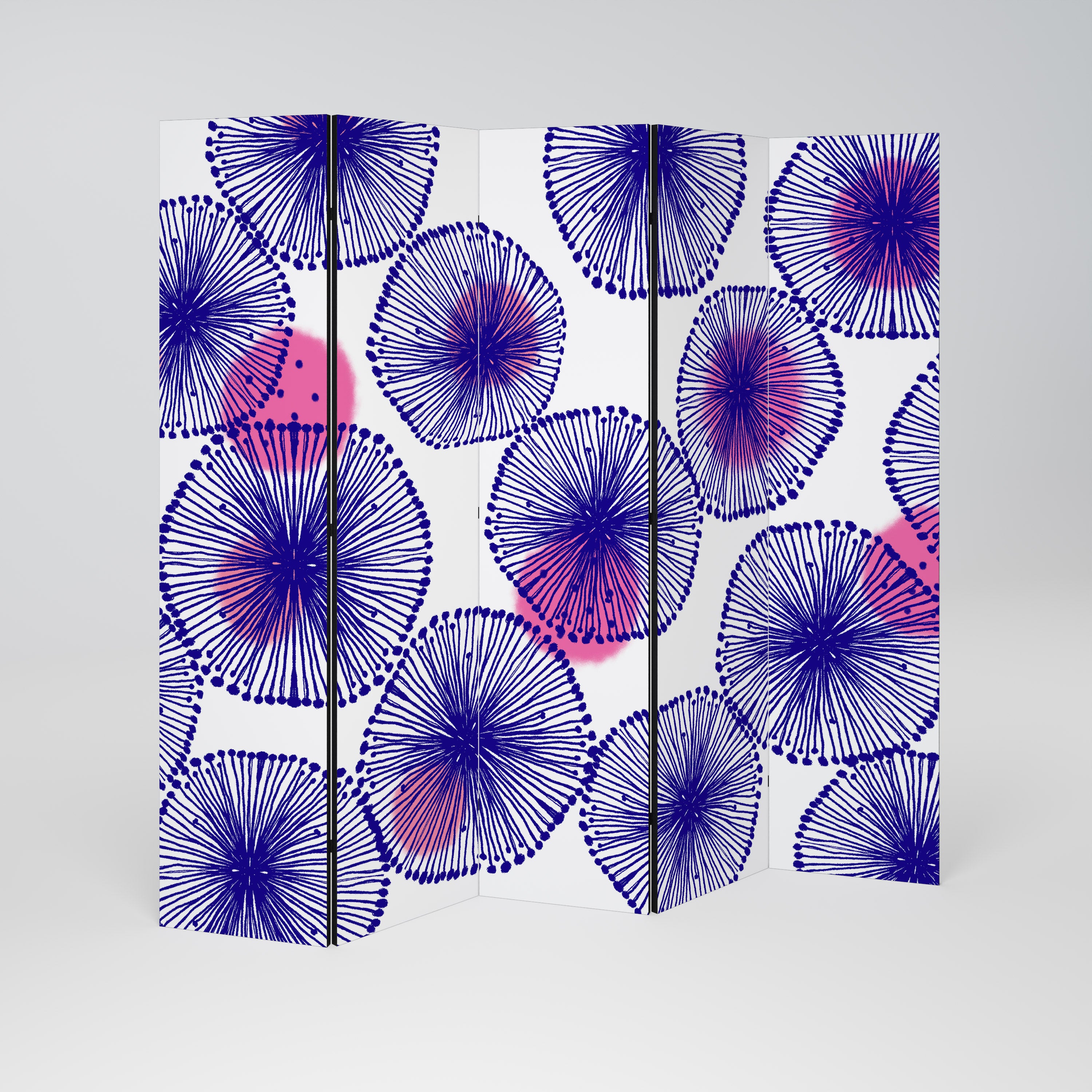 Biombo decorativo de 5 paneles MAGIC NATURE