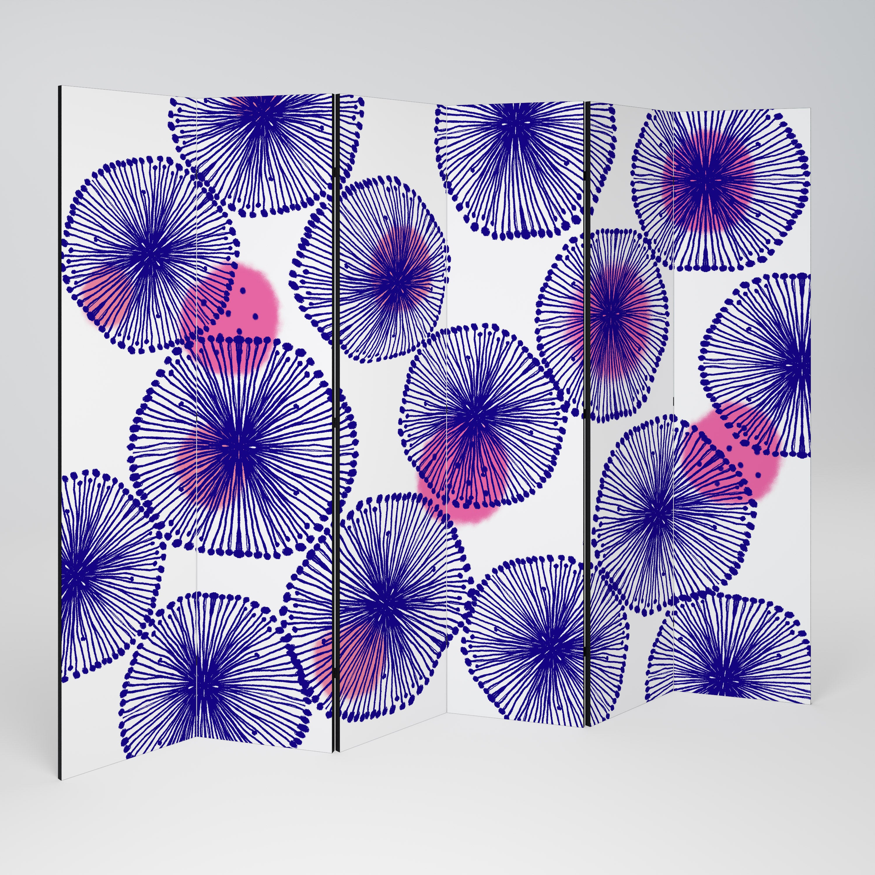 Biombo decorativo de 6 paneles MAGIC NATURE