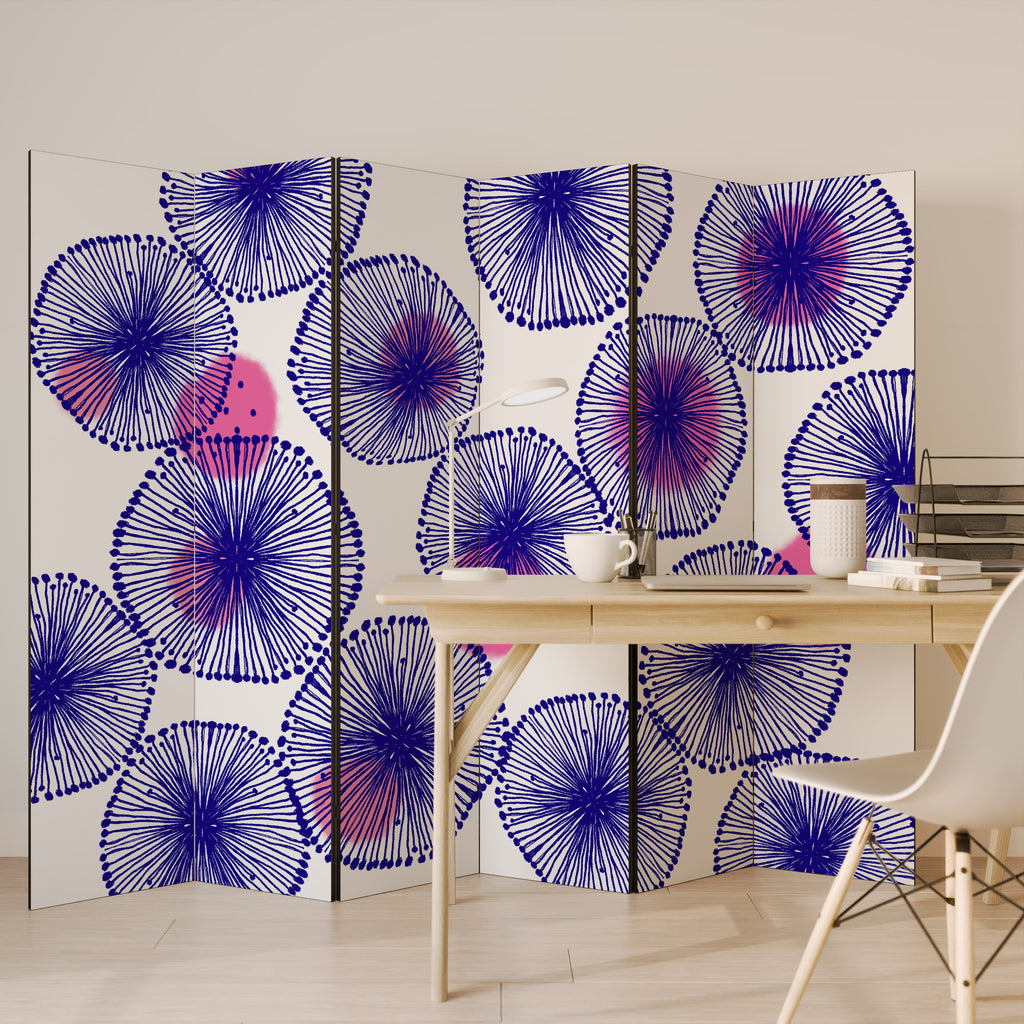 Biombo decorativo de 6 paneles MAGIC NATURE