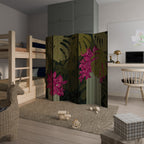 TROPICAL BEAUTY 5-Panel Room Divider