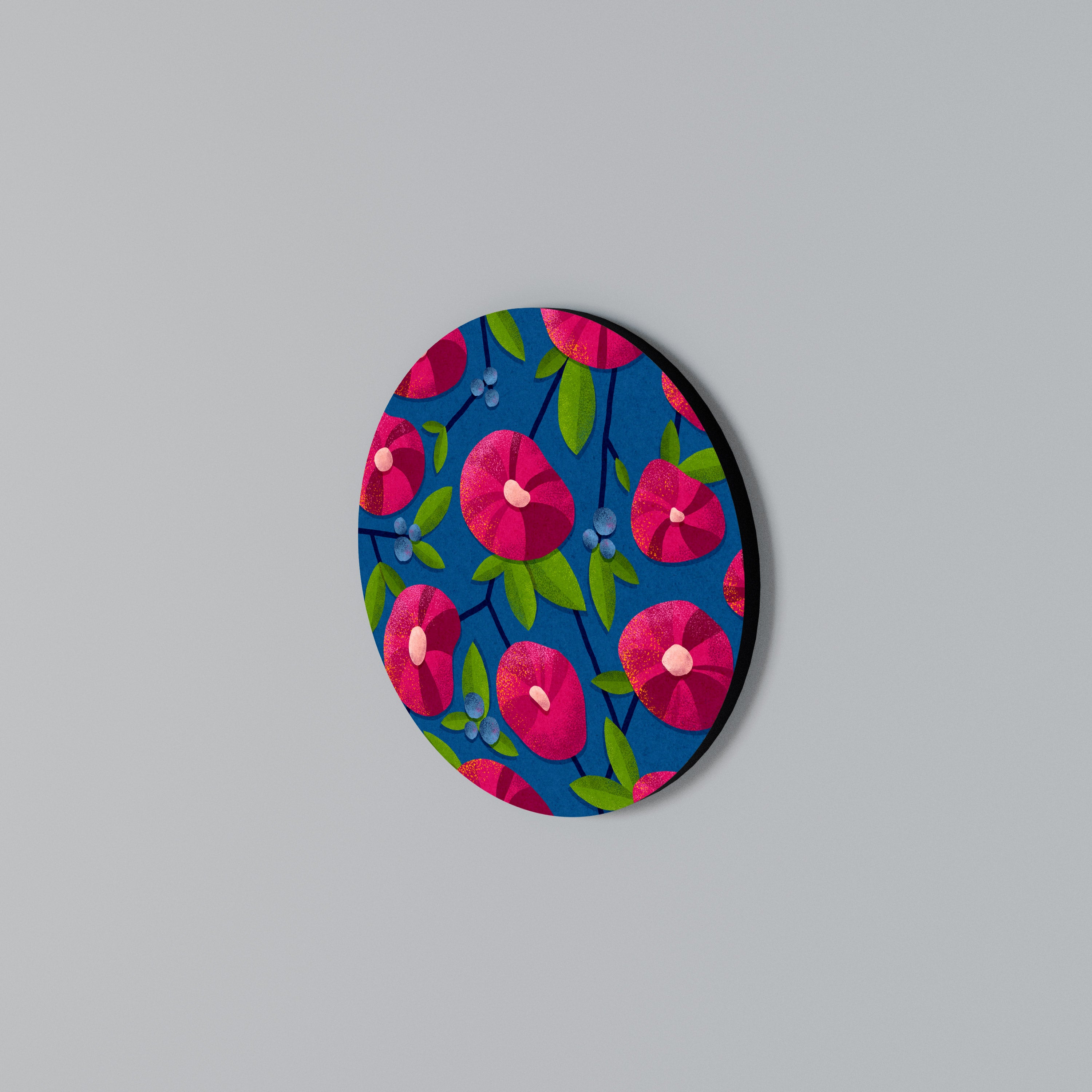 SPRING THOUGHTS Round Wall Art