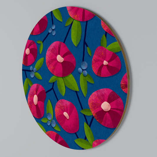 SPRING THOUGHTS Arte de pared redondo