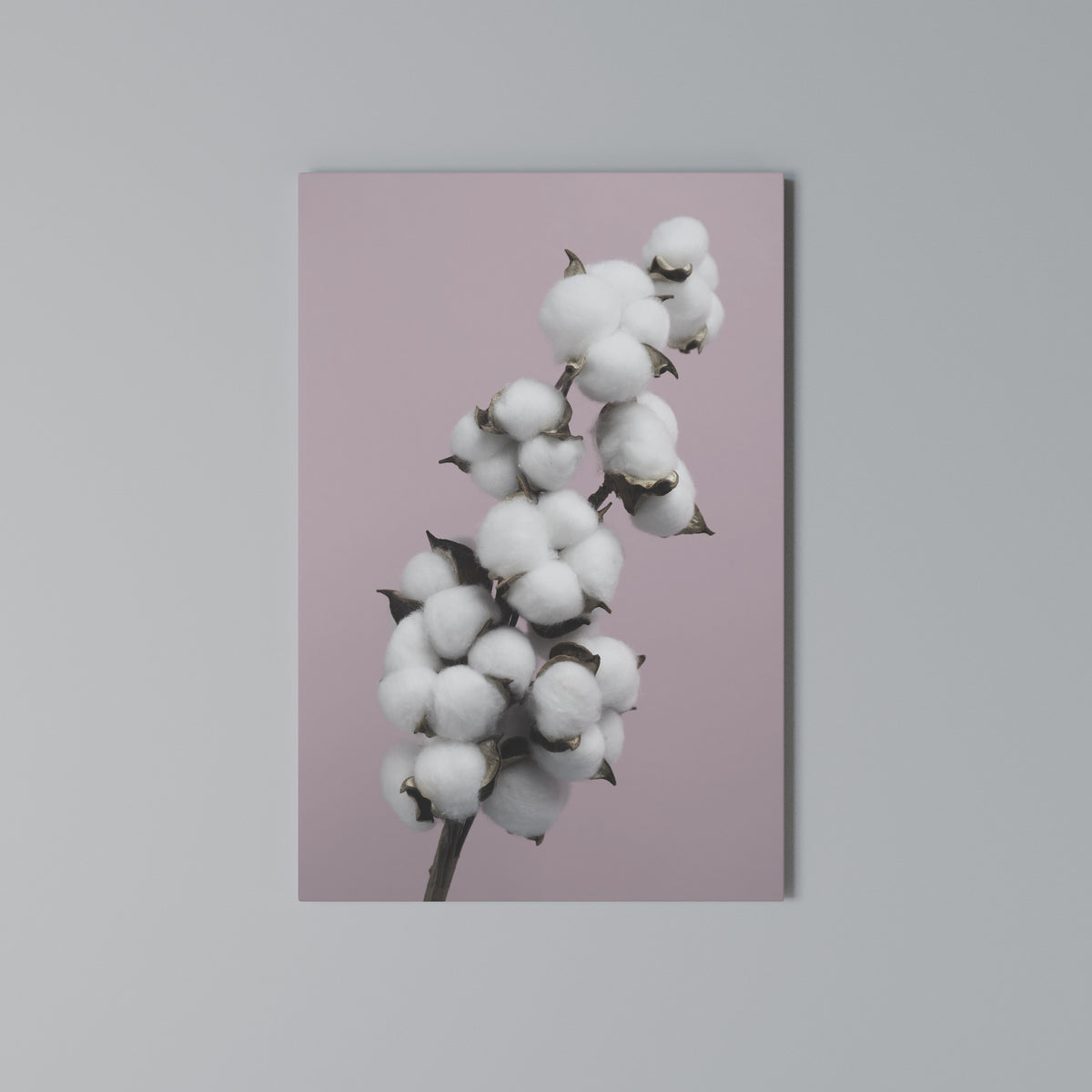 COTTON CLOUDS WHISPER Vertical Canvas Print