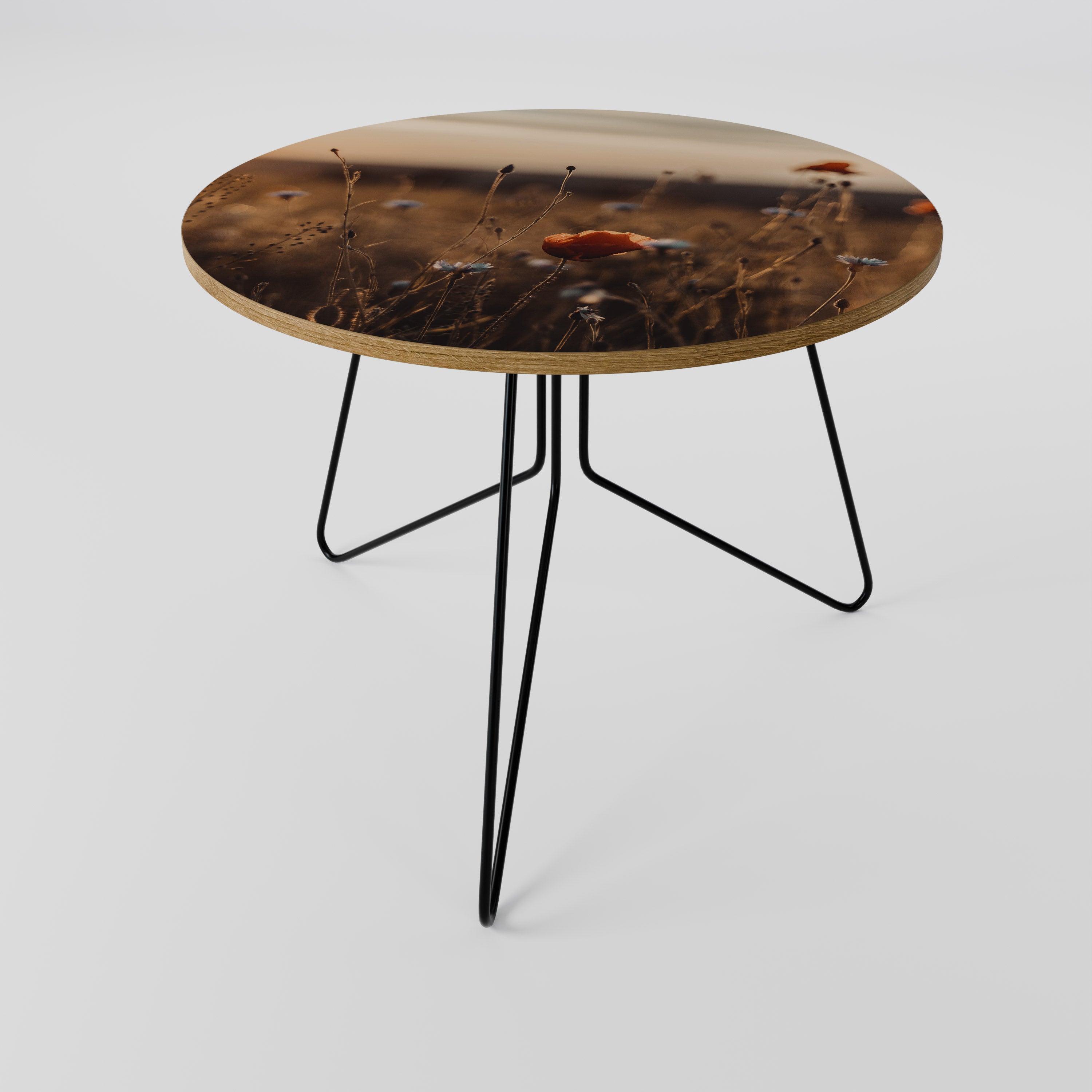 PRADOS RESPLANDECIENTES AL ANOCHECER Mesa de centro 69