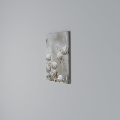 TRANQUIL BLOOMING VISION Cuadro en lienzo vertical