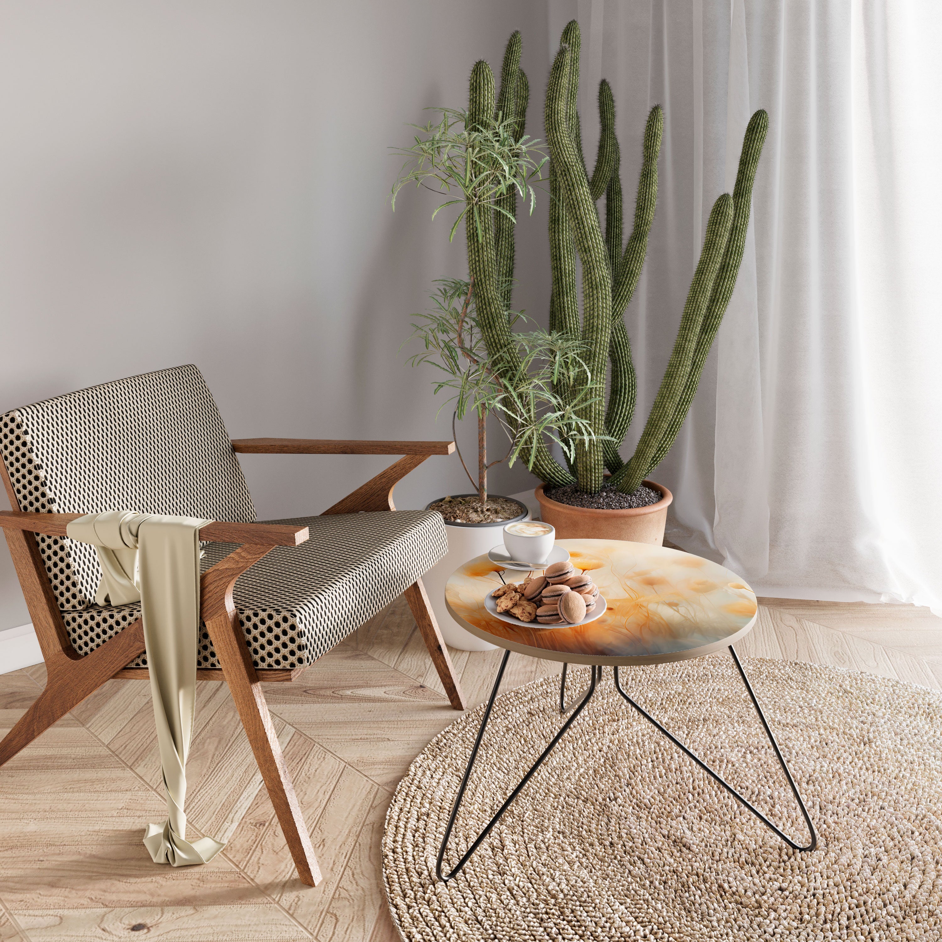 GOLDEN HUE EMBRACE Mesa de centro