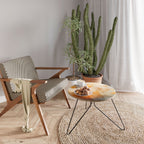 GOLDEN HUE EMBRACE Mesa de Centro Ø60