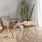 Mesa de centro EMBRACE en tono dorado 69