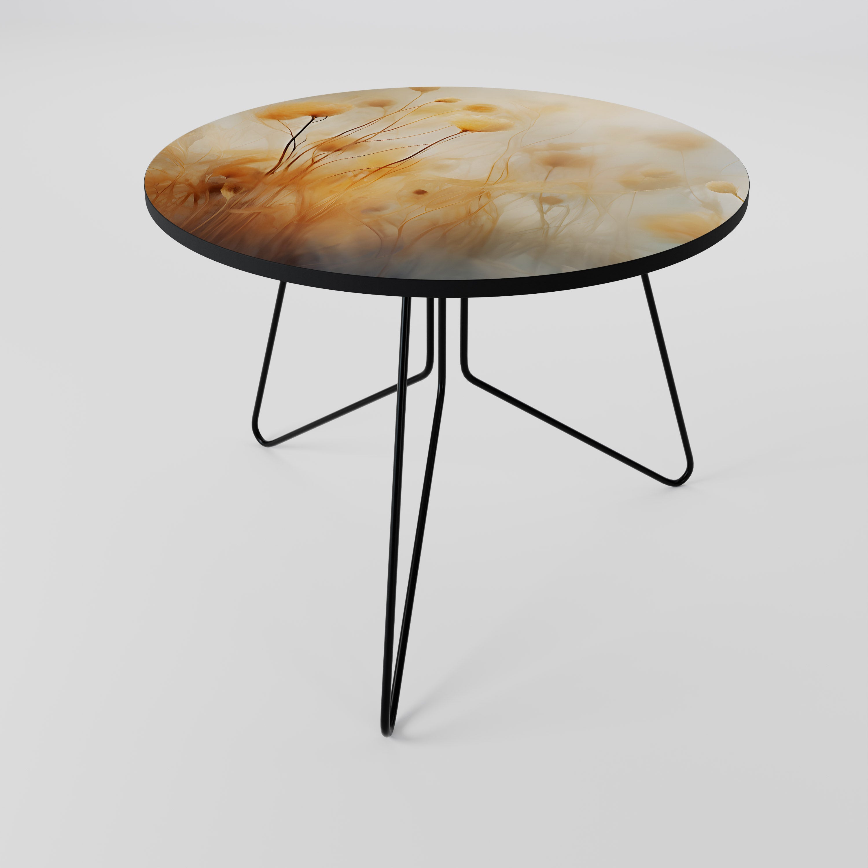 Mesa de centro EMBRACE en tono dorado 69