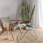 COBALT BLOSSOMS Mesa de Centro Ø60