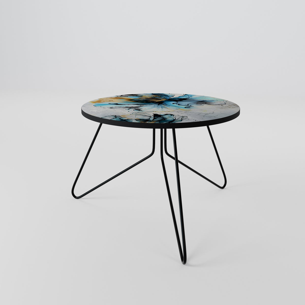 COBALT BLOSSOMS Coffee Table