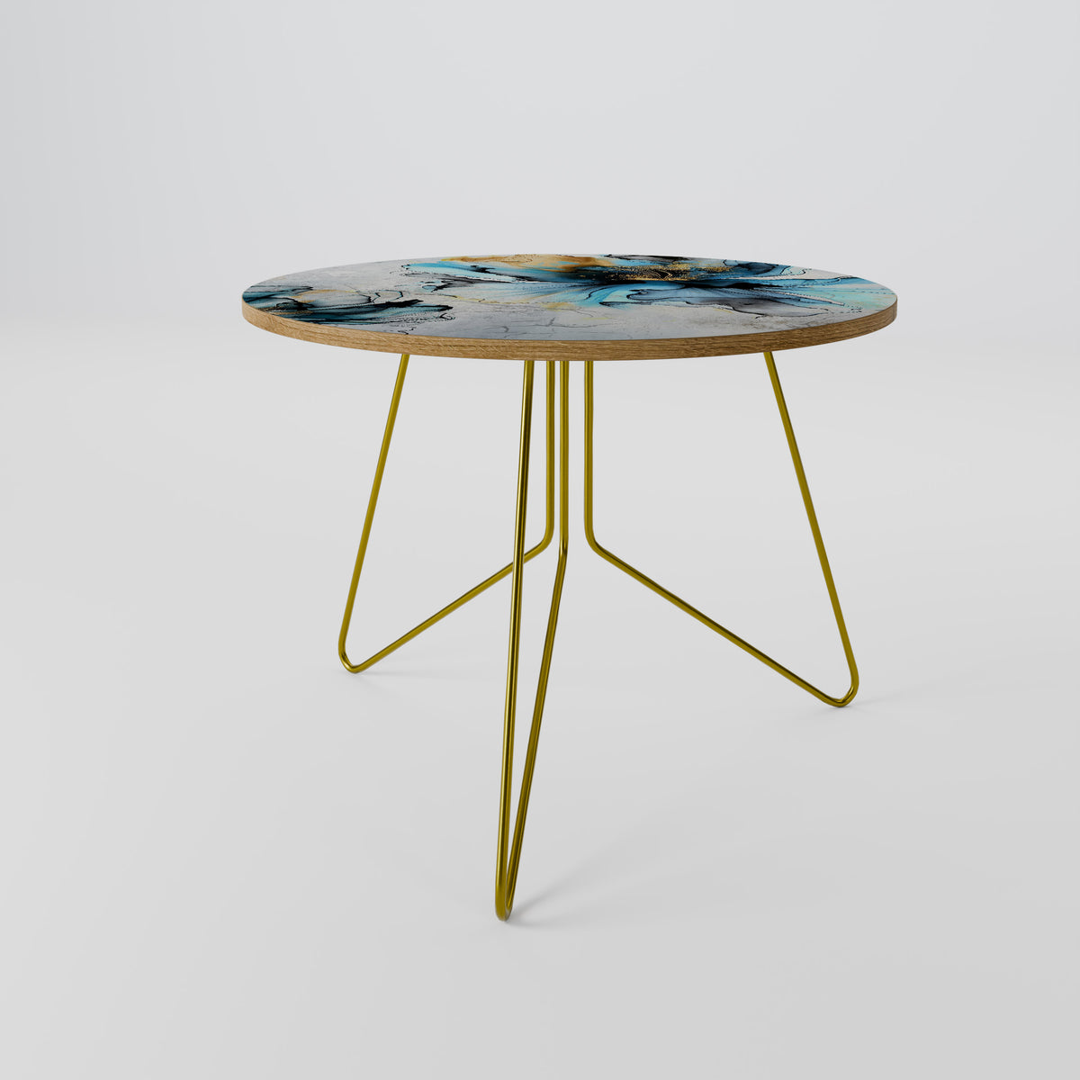 COBALT BLOSSOMS Coffee Table