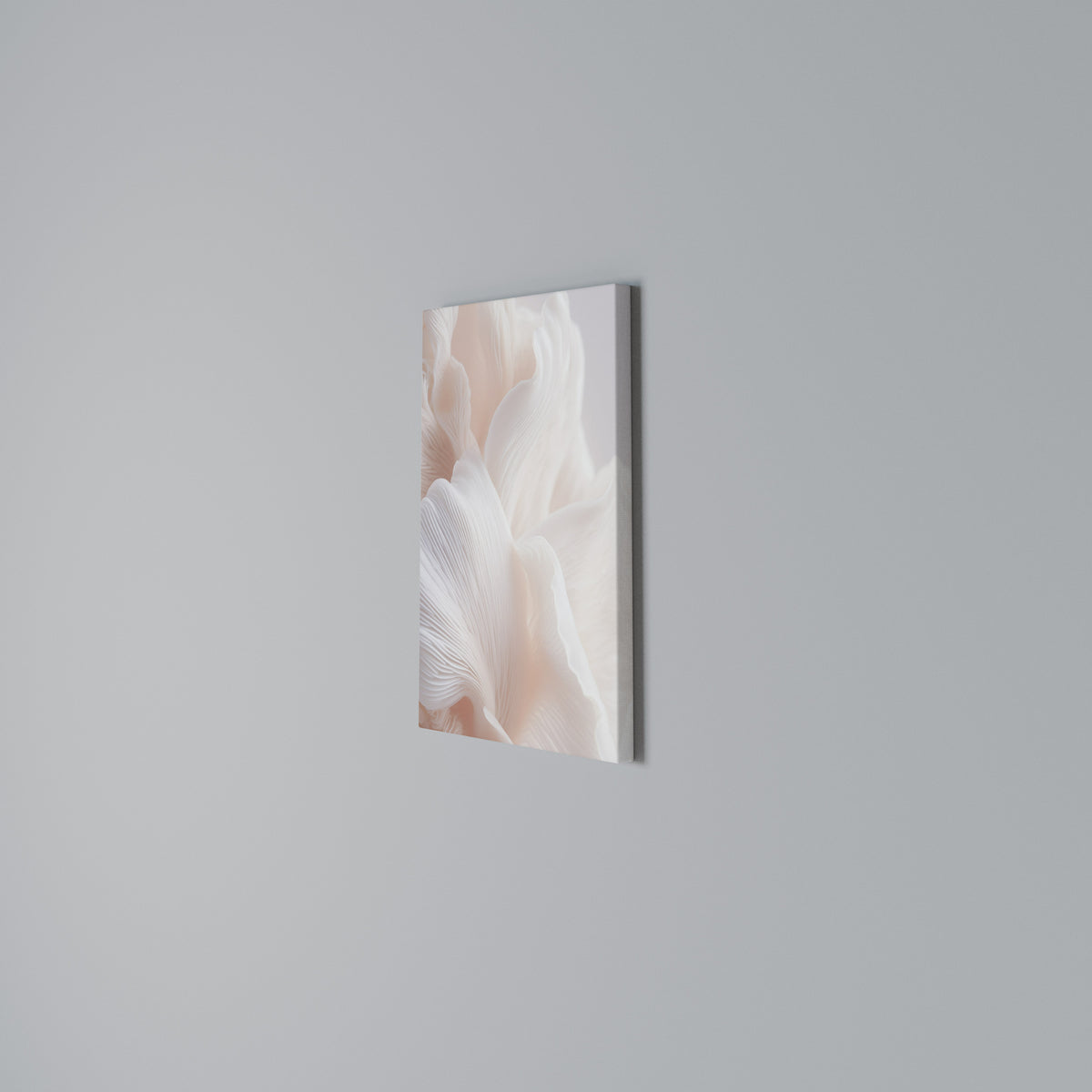 DELICATE PINK HARMONY Cuadro en lienzo vertical