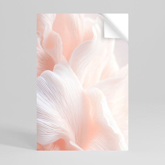 DELICATE PINK HARMONY Póster adhesivo vertical