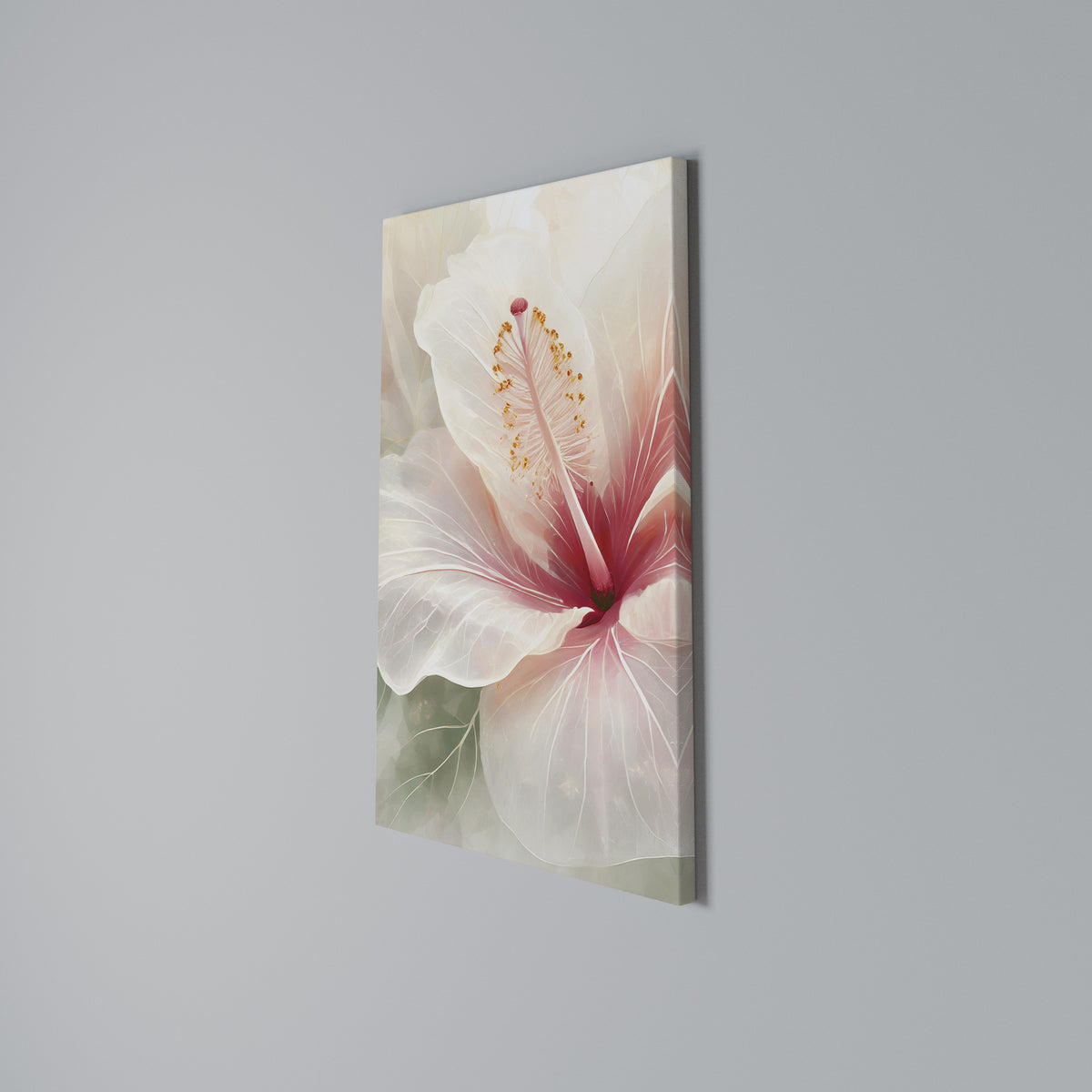 GOSSAMER FLORAL DREAM Cuadro en lienzo vertical